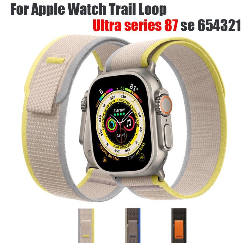 Trail Loop 8 Ultra Apple Watch Band - arleathercraft