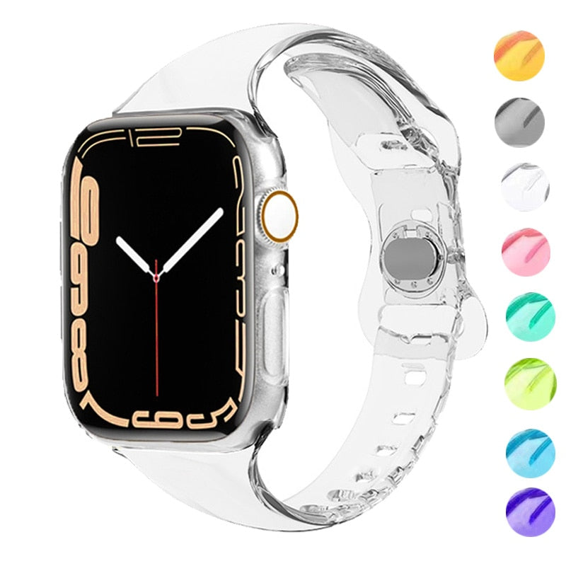 Apple Watch Slim Transparent Strap