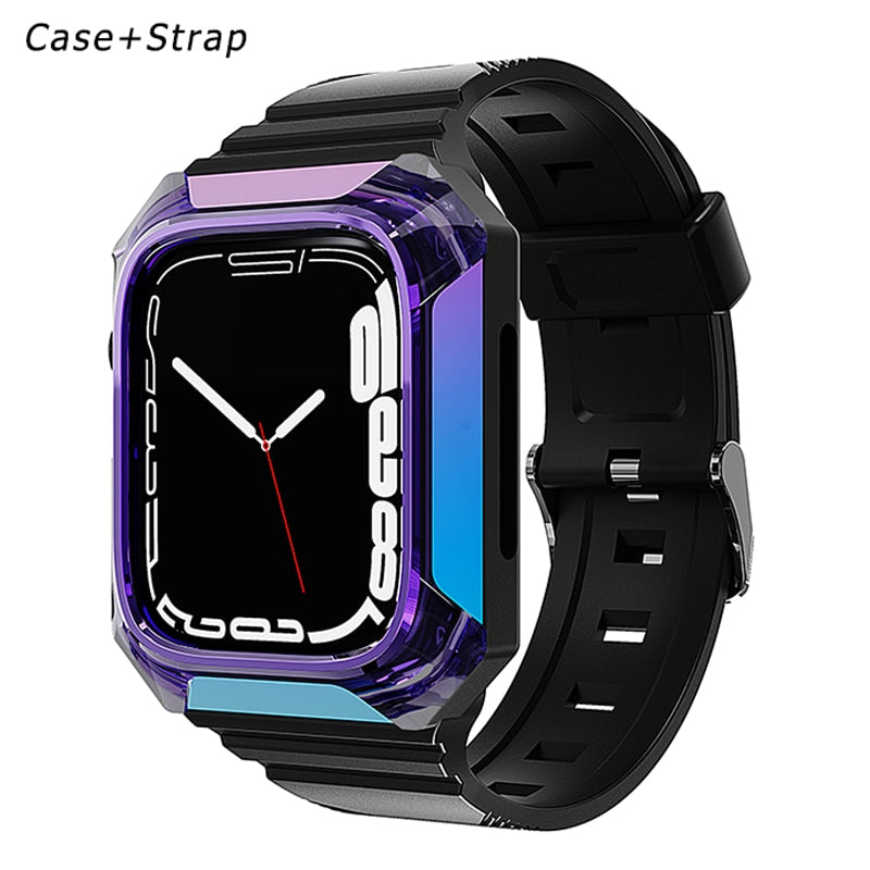 TPU Case+Strap for Apple Watch Band