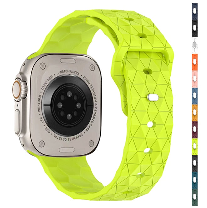 Soft Silicone Apple Watch Strap