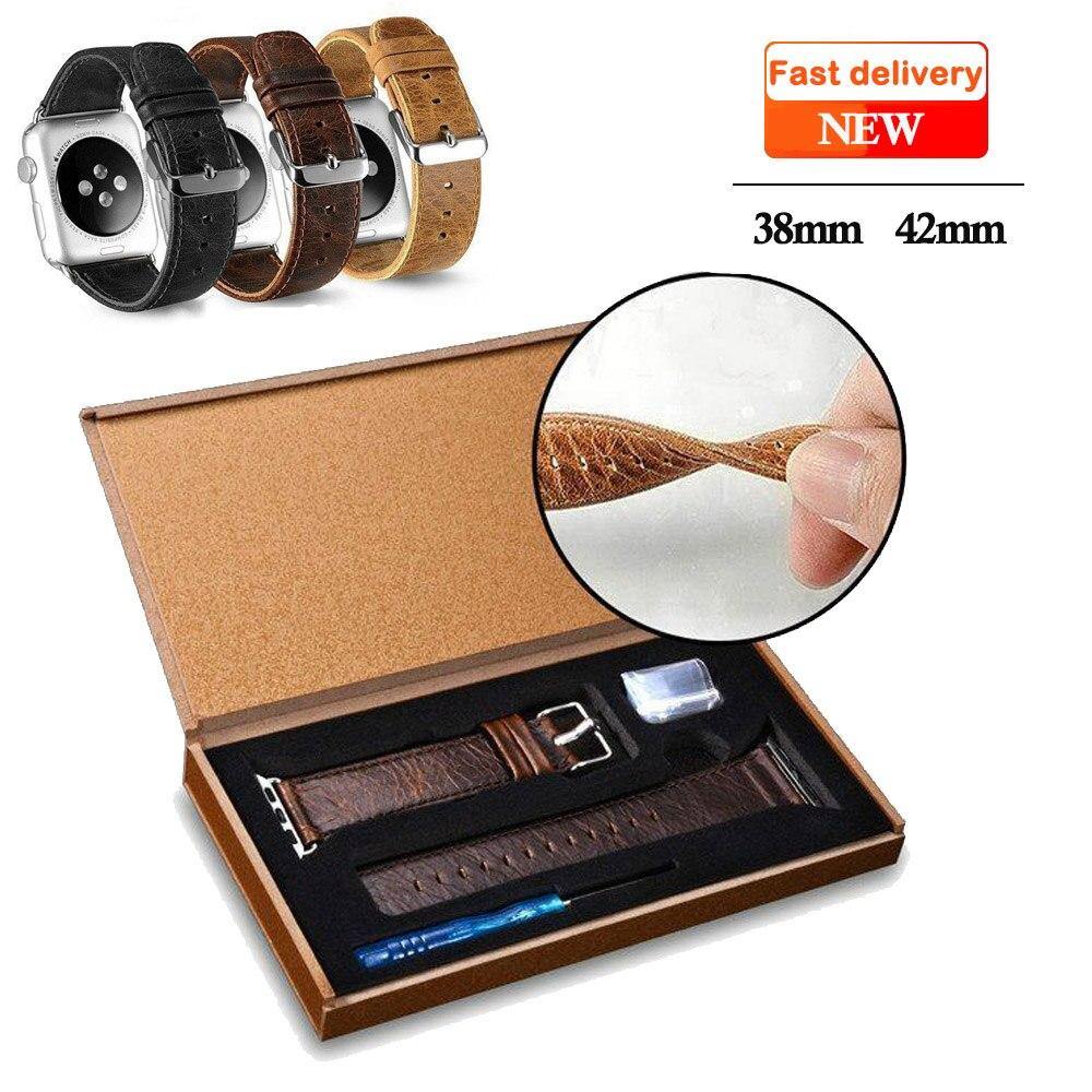 Genuine Leather Apple Watch StrapItem Type: WatchbandsBand Material Type: LeatherCondition: New without tagsClasp Type: buckle


[focus_keyword]Apple Watch Band