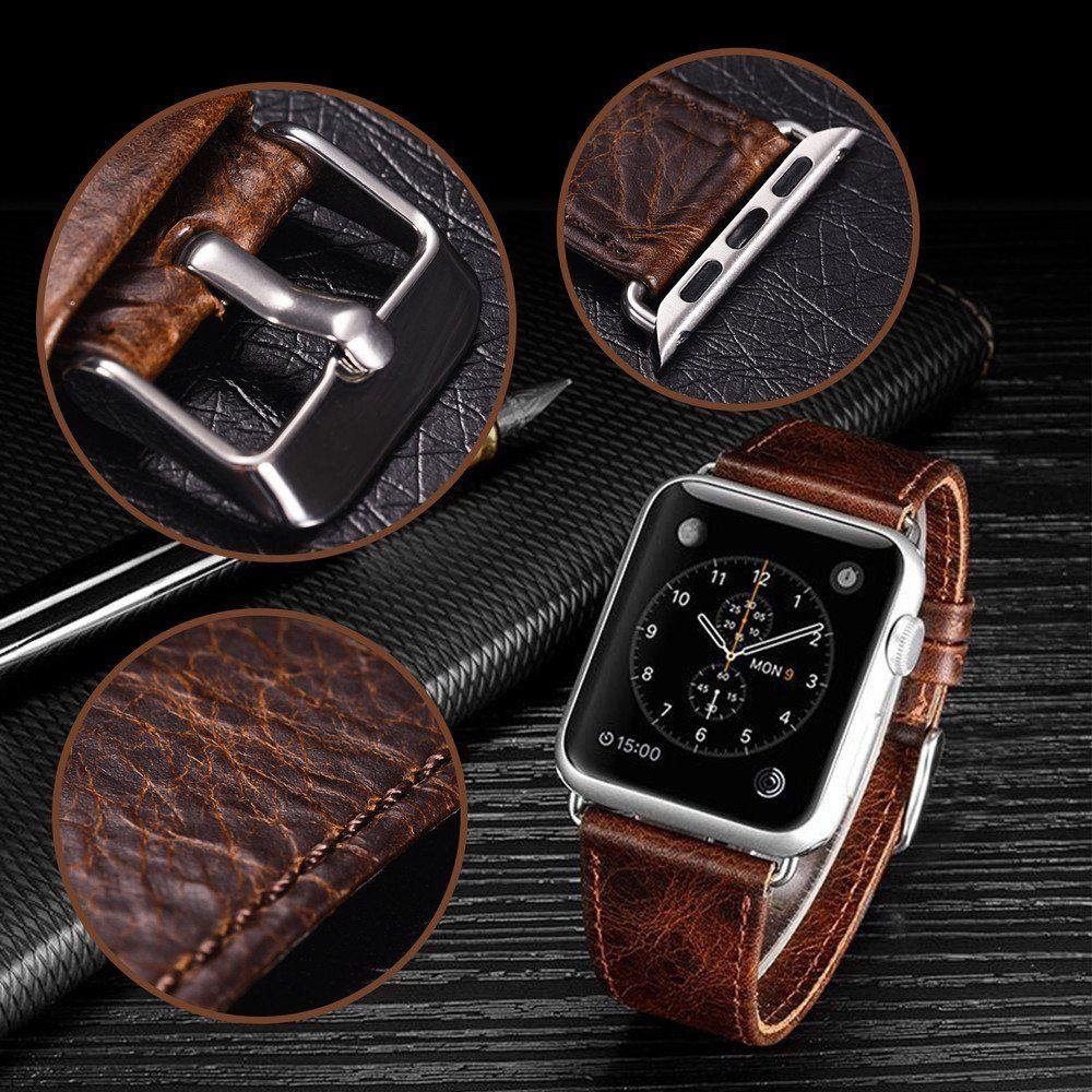 Genuine Leather Apple Watch StrapItem Type: WatchbandsBand Material Type: LeatherCondition: New without tagsClasp Type: buckle


[focus_keyword]Apple Watch Band