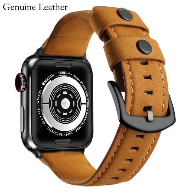 Genuine Leather Apple Watch BandBand Length: 22cmBand Material Type: LeatherCondition: New without tagsClasp Type: black buckle


[focus_keyword]Apple Watch Band