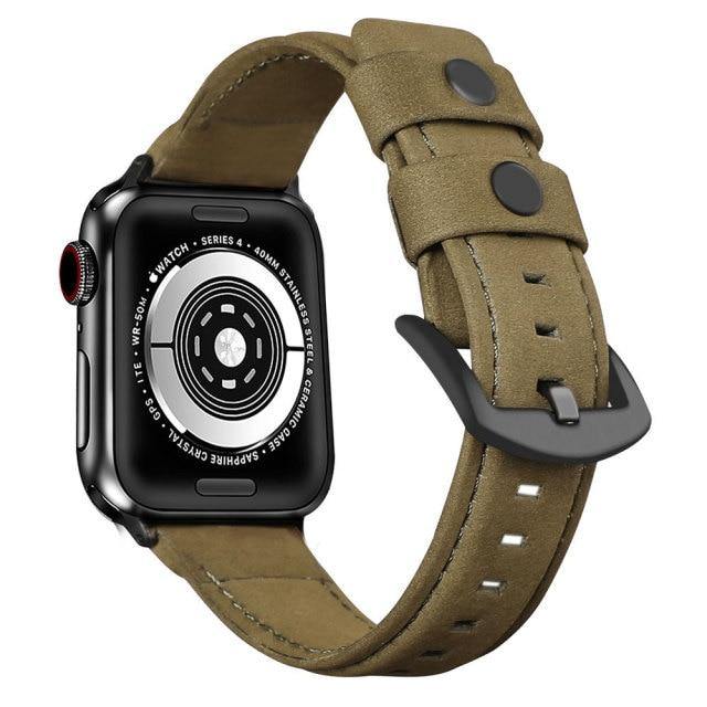 Genuine Leather Apple Watch BandBand Length: 22cmBand Material Type: LeatherCondition: New without tagsClasp Type: black buckle


[focus_keyword]Apple Watch Band