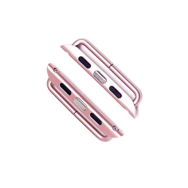 Apple Watch Band ConnectorBand Length: 20cmItem Type: WatchbandsBand Material Type: Stainless SteelCondition: New without tagsClasp Type: buckleDrop shipping: supportwholesale: support wholes[focus_keyword]Watch Accessory