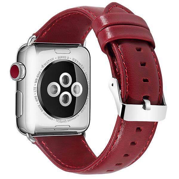 Genuine Leather Apple Watch Band - arleathercraft