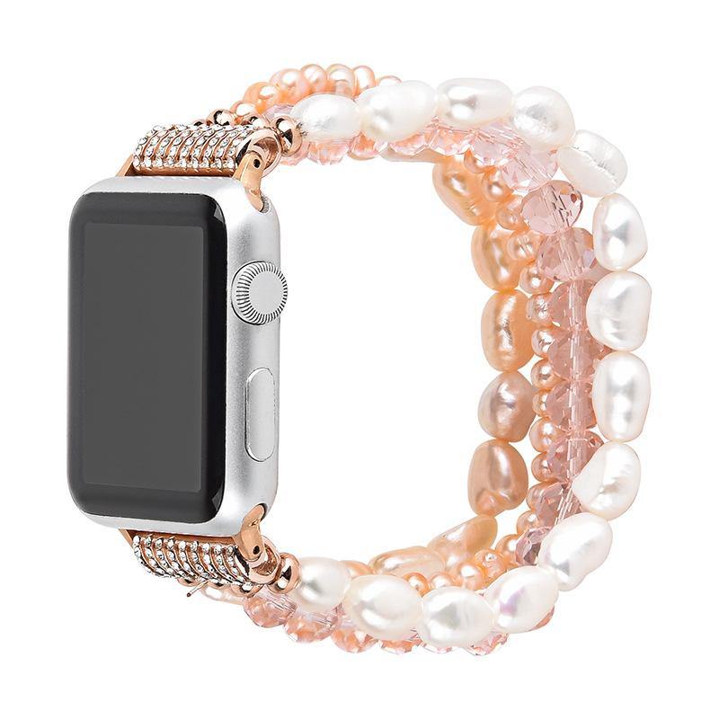 Pearl Apple Watch Band - arleathercraft