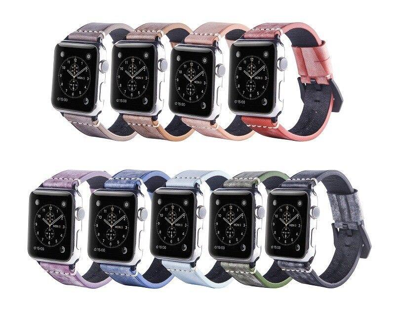 Genuine Leather Apple Watch BandItem Type: WatchbandsBand Material Type: LeatherCondition: New without tagsClasp Type: buckle[focus_keyword]Apple Watch Band
