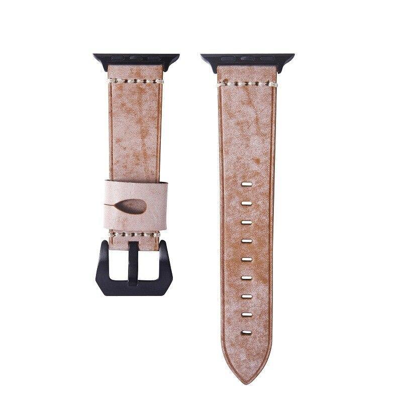 Genuine Leather Apple Watch BandItem Type: WatchbandsBand Material Type: LeatherCondition: New without tagsClasp Type: buckle[focus_keyword]Apple Watch Band