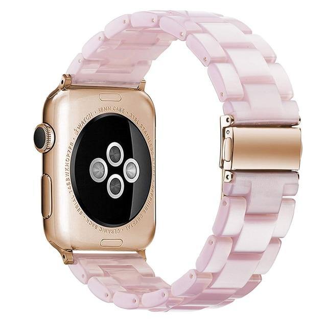 Apple Watch BandBand Length: 22cmItem Type: WatchbandsBand Material Type: ResinCondition: New with tagsClasp Type: Metal buckle


[focus_keyword]Apple Watch Band