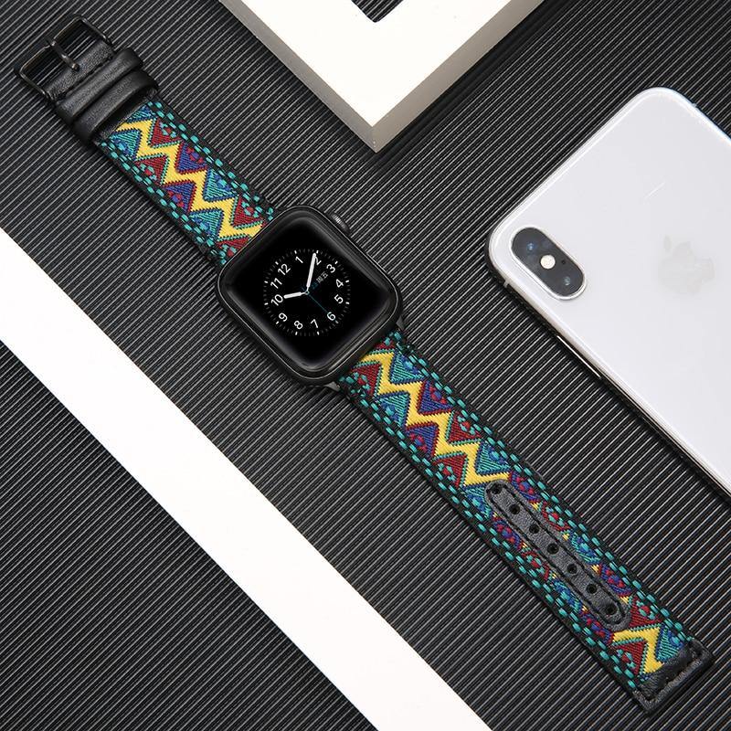 Leather Motif Apple Watch BandItem Type: WatchbandsBand Material Type: LeatherCondition: New without tagsClasp Type: metal buckle


[focus_keyword]Apple Watch Band