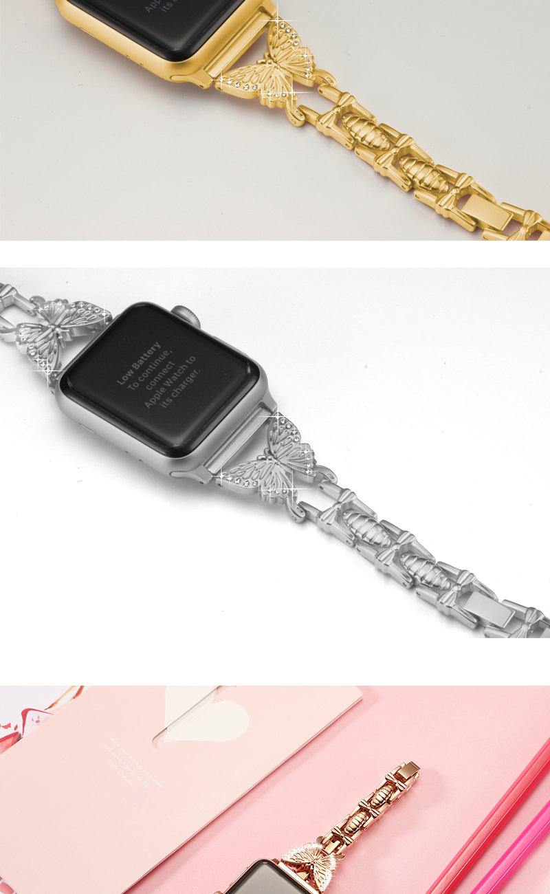 Chain Apple Watch Band - arleathercraft