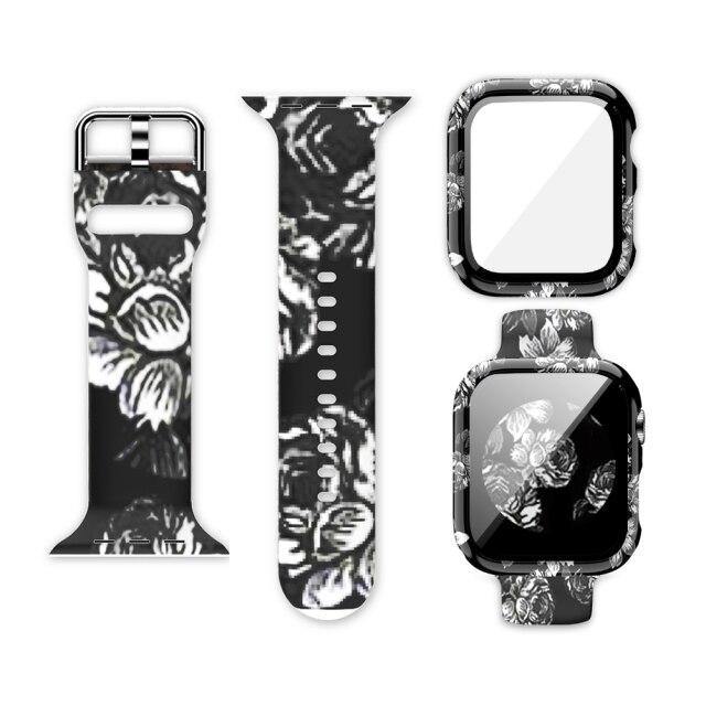 Floral Printed Pattern Apple Case+BandCombine Protection and Style with this Silicone Apple Watch Band + Case

Silicone Apple Watch Band + Case is a combination that offers both watch band and protective[focus_keyword]Apple Watch Mod Kit