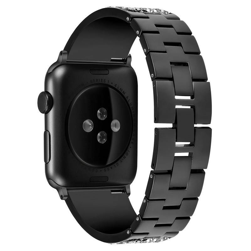 Stainless Steel Apple Watch Strap Band Length: 20cm Item Type: WatchbandsBand Material Type: Stainless SteelCondition: New without tagsClasp Type: buckle[focus_keyword]Apple Watch Band