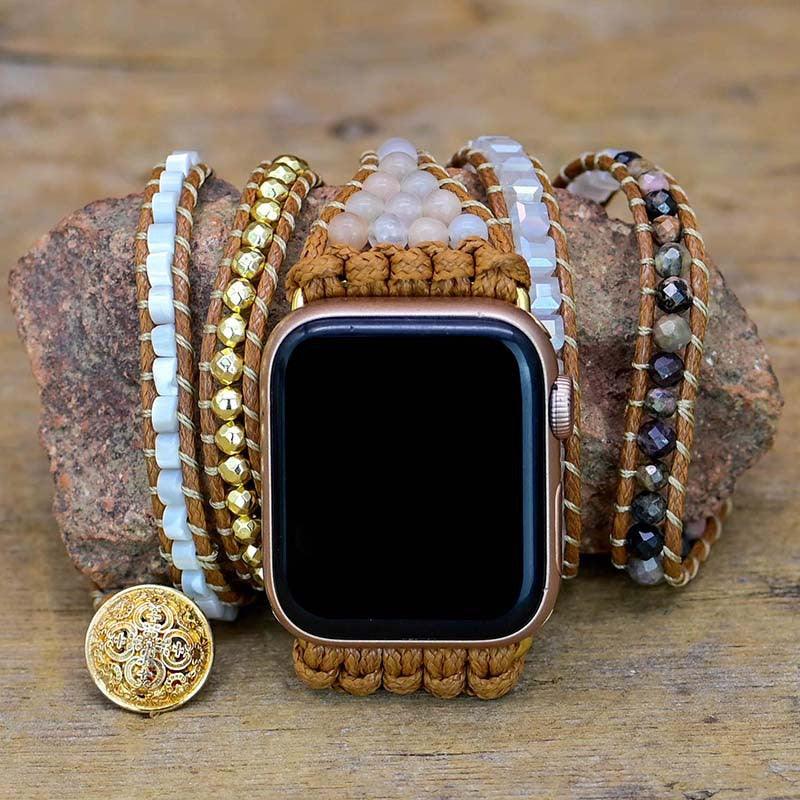 Bohemia Apple Watch Band - arleathercraft