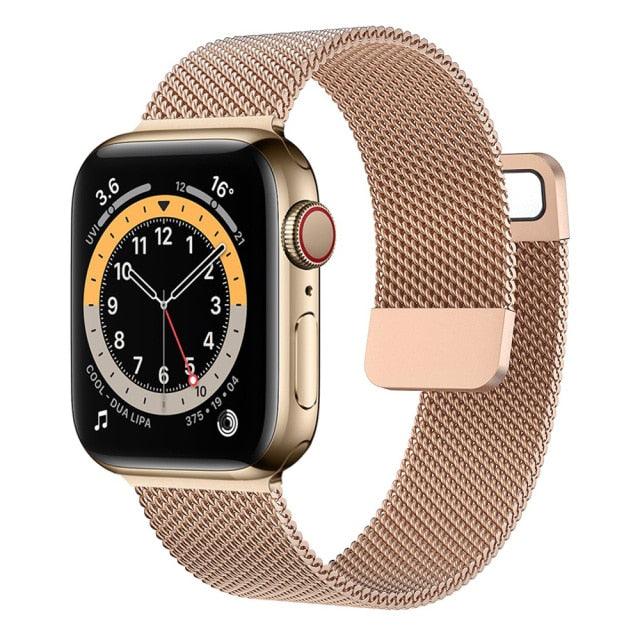 Steel Apple Watch Band - arleathercraft