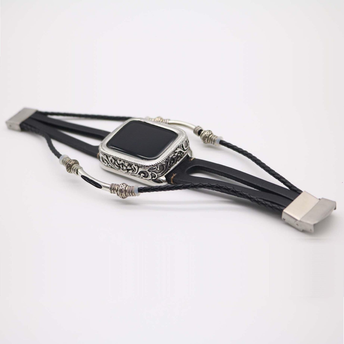Retro Handmade Apple Watch Band - arleathercraft