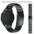 Samsung Galaxy Watch Band - Arleathercraft Black / 22 MM