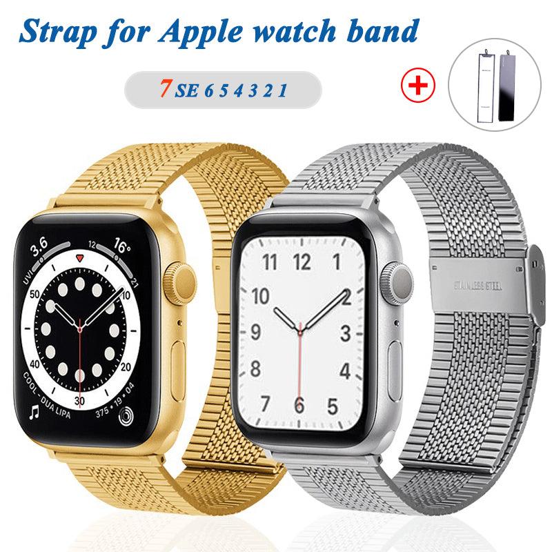 Stainless Steel Milanese Apple Watch Strap - arleathercraft