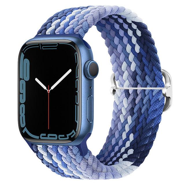 Braided Apple Watch Band - arleathercraft