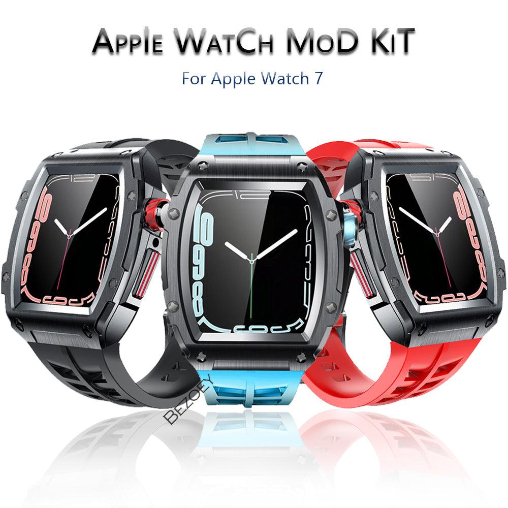 Rubber Apple Watch Band+Case - arleathercraft