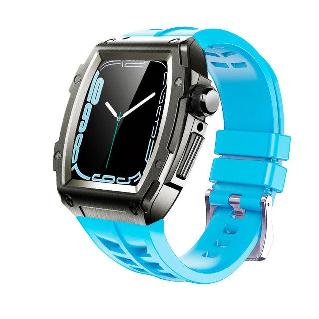 Rubber Apple Watch Band+Case - arleathercraft