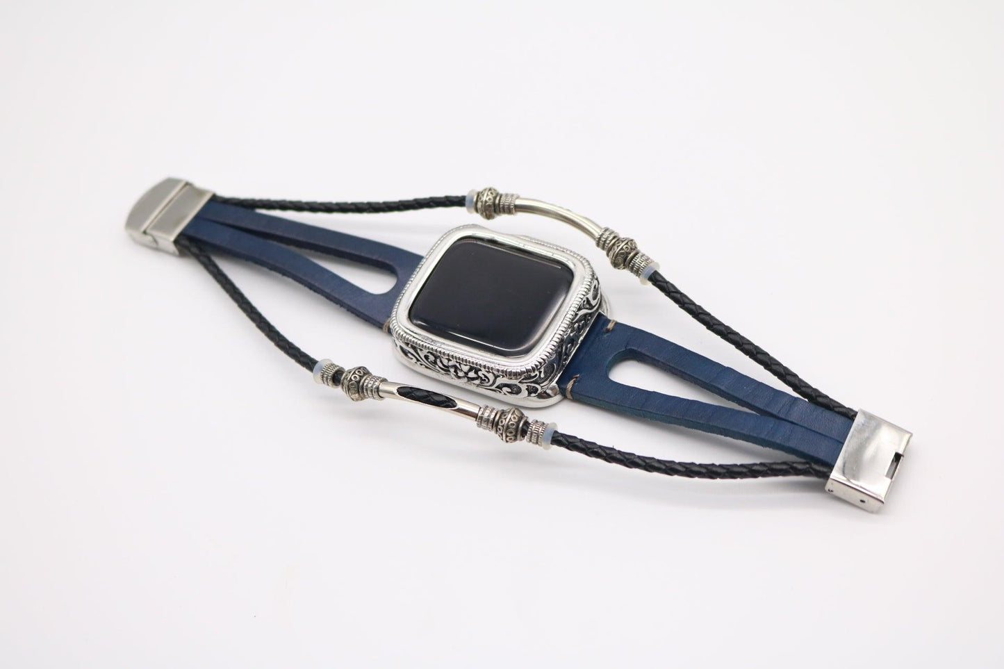 Retro Handmade Apple Watch Band - arleathercraft